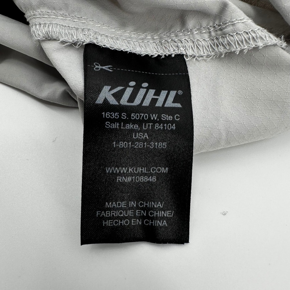 Kuhl Lightweight Hooded Shirt Jacket Snap Button Travel Hiking Womens‎ XS - Picture 6 of 7